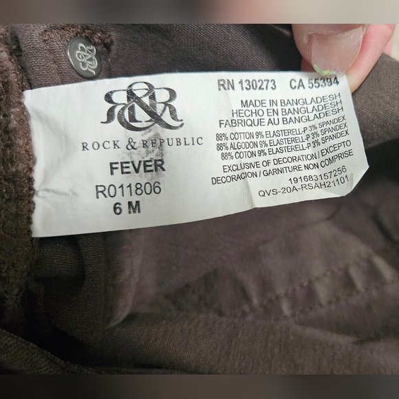 Rock & Republic Camouflage Skinny Jeans - Picture 8 of 8